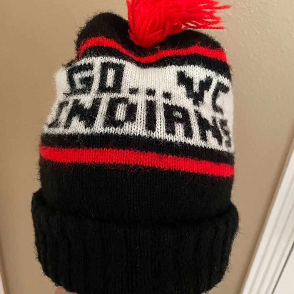 Go VC Indians Vintage Knit Adult Hat